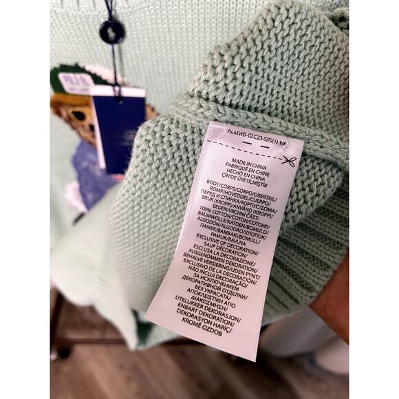 Polo Ralph Lauren Bear Sweater size L large - Picture 5 of 7